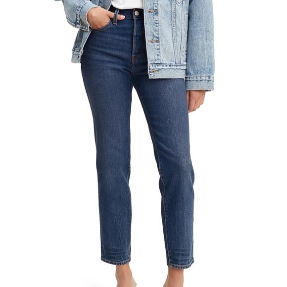 NWT‎ Levi’s Wedgie High Rise Jeans Size 25 - Picture 1 of 5